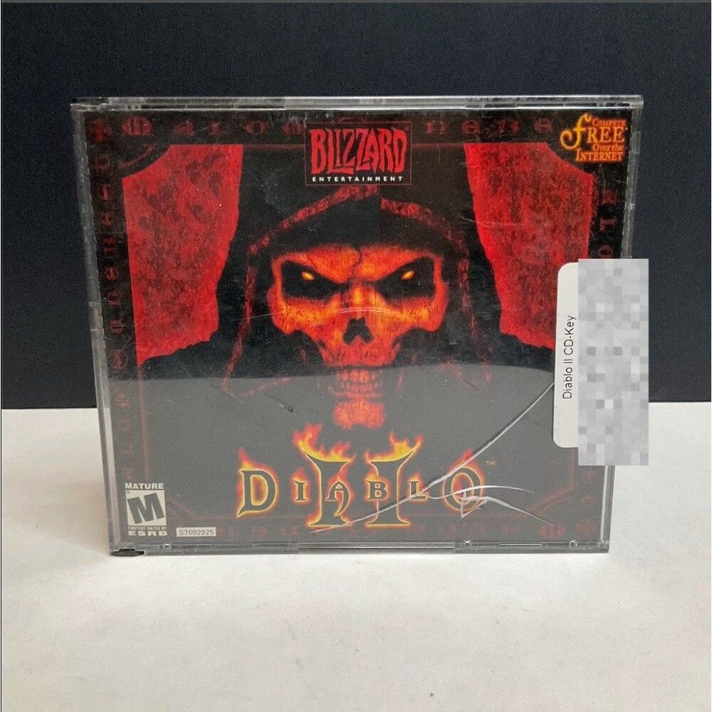 Diablo II 2 (PC CD-Rom w/Key) 2000 w/Expansion